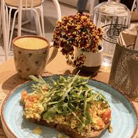 Scramble Tofu  at Rubik's in Thessaloniki