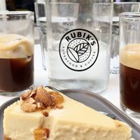 Dessert and Coffee  at Rubik's in Thessaloniki