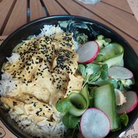 vegan tikka masala at Rubik's in Thessaloniki