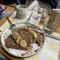 Protein pancakes   at Rubik's in Thessaloniki