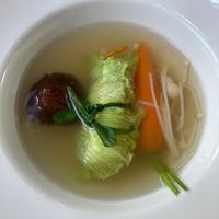 Burdock soup at An Nhien Garden in Hue
