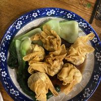 Fried dumplings   at An Nhien Garden in Hue