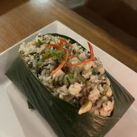 lotus rice  at An Nhien Garden in Hue
