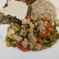 Menu del Dia (15900 COP)

Salad + Soup + Main + Dessert + Juice at La Revolución de la Cuchara in Bogota