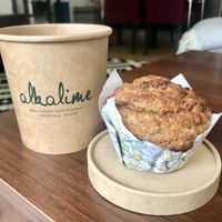 Banana muffin (to go!)   at Alkalime in Abu Dhabi