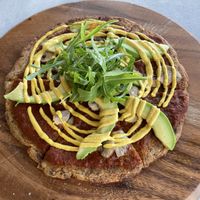 Brokkoli Pizza  at Alkalime in Abu Dhabi