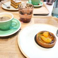 Apricot/Pistachio Tartelette at Land & Monkeys - Amsterdam in Paris