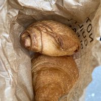 Pain Au Chocolate and Croissant at Land & Monkeys - Amsterdam in Paris