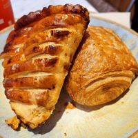 Chausson au pommes and pain au chocolat at Land & Monkeys - Amsterdam in Paris
