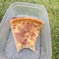 Onion quiche at Land & Monkeys - Amsterdam in Paris