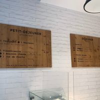 Menu at Land & Monkeys - Amsterdam in Paris