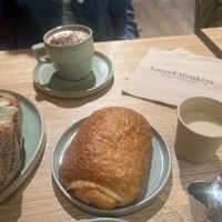 Pain au chocolat  at Land & Monkeys - Amsterdam in Paris
