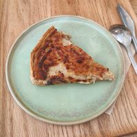 Quiche Lorraine at Land & Monkeys - Amsterdam in Paris