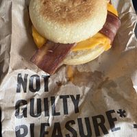 Cheese and bacon sandwich   at Land & Monkeys - Amsterdam in Paris