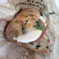 Caprese sandwich   at Land & Monkeys - Amsterdam in Paris