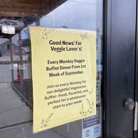 Veggie lovers   at Saffron Patch in Akron