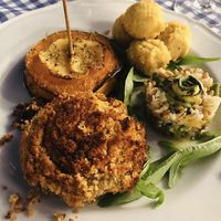 Vegan platter at Ritual in Vieste