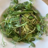 Vegan pasta  at Radius 7 in Stoke Fleming