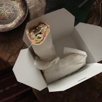 Add a dash of ketchup or hummus, and it’s fantastic ! at Falafel House in Tirana