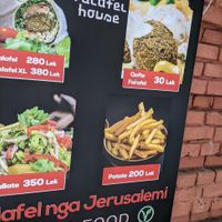 at Falafel House in Tirana
