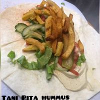   at Falafel House in Tirana