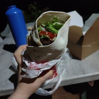 Regular falafel at Falafel House in Tirana