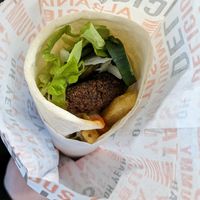 Falafel Pita at Falafel House in Tirana