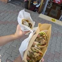 Falafel Pita & Falafel Pita XL at Falafel House in Tirana