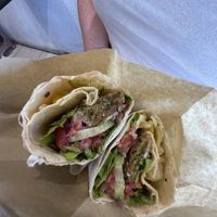 Falafel XL  at Falafel House in Tirana