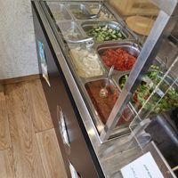 Food at Falafel House in Tirana