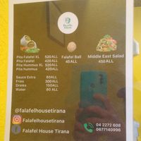  at Falafel House in Tirana