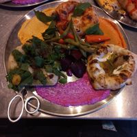 Combo tasting dish 😋   at Gemello Vegan Pizza in Berlin