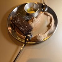 Nachtisch (Schokokuchen mit Olivenöl)  at Gemello Vegan Pizza in Berlin