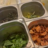 Herbs  at Gemello Vegan Pizza in Berlin