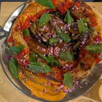 Rosina pizza at Gemello Vegan Pizza in Berlin