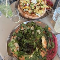 Pizza Gina und Amalfi  at Gemello Vegan Pizza in Berlin