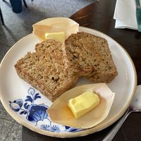 Vegan soda bread at Greenwoods in Edinburgh