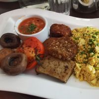 Scottish breakfast at Greenwoods in Edinburgh