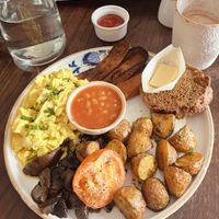 Full Vegan Breakfast  at Greenwoods in Edinburgh