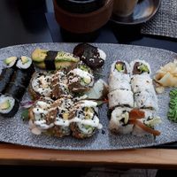 Vegan Sushi at Ricetime in Celle