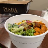 Power bowl at Piada Italian Street Food in Upper Arlington