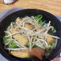 Vegan pho  at Lantern Vietnamese Restaurant in Rancho Cucamonga