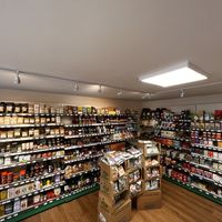 Inside  at Jacksons Wholefoods in Isle Of Skye
