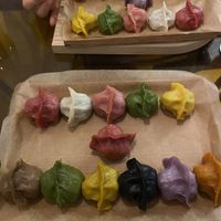 So many flavors!  at Vegan Gyoza Yu Cafe in Tokyo
