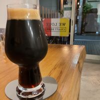 Dark lager  at Vegan Gyoza Yu Cafe in Tokyo