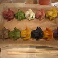 Gyoza set  at Vegan Gyoza Yu Cafe in Tokyo