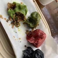   at Vegan Gyoza Yu Cafe in Tokyo