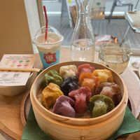   at Vegan Gyoza Yu Cafe in Tokyo