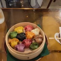11 gyoza sampler combo, steamed at Vegan Gyoza Yu Cafe in Tokyo
