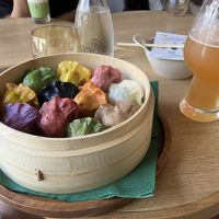 Oh ee shi!  at Vegan Gyoza Yu Cafe in Tokyo